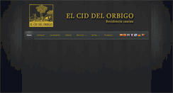 Desktop Screenshot of elciddelorbigo.com