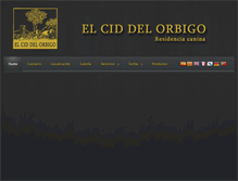 Tablet Screenshot of elciddelorbigo.com